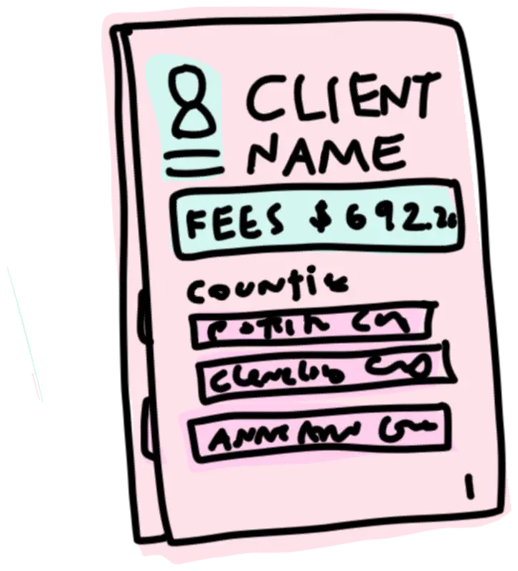 Illustration for Reduce fines and fees